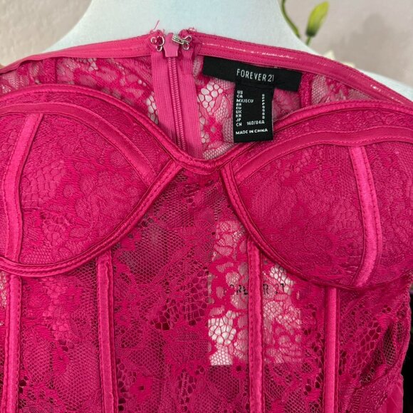 Forever 21 Women's Pink Dress - Picture 5 of 5